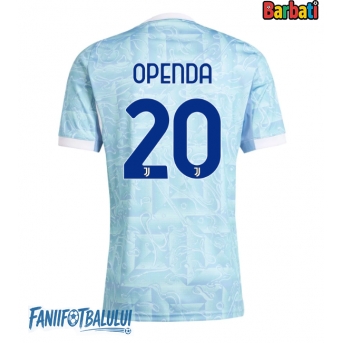 Juventus Lois Openda #20 Tricou Fotbal Replică 2025-26 Barbati Deplasare